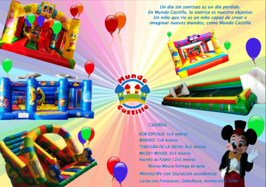Castillos Hinchables Mundo Castillo